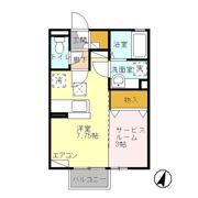 メディアスヴィル 弐番館の間取り画像