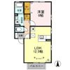 メイプル Aの間取り画像