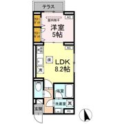 セレスティア羽沢 B棟の間取り画像