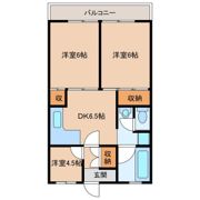 レジデンス飾磨の間取り画像