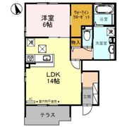 布水の里 Bの間取り画像