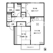 リバーシティー Bの間取り画像