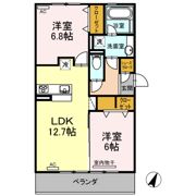 サニープレイス十一屋 G棟の間取り画像