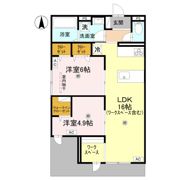 ウエスタンハイツ19の間取り画像