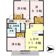 リヴェール コートの間取り画像