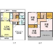 サン エクセル B棟の間取り画像