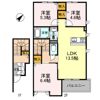 HEARTY'S ENT I棟の間取り画像