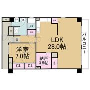 アーバンドエル新栄の間取り画像