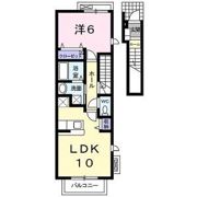 アジュールの間取り画像