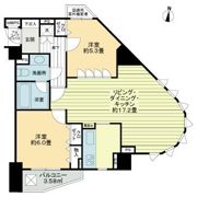 ライオンズガーデン初台の間取り画像