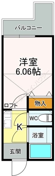 arv上大岡の間取り画像