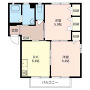 アベニューIの間取り画像