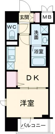 プラシード京都の間取り画像
