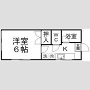 あざみコーポの間取り画像