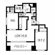 パシフィックコンフィート丸の内の間取り画像