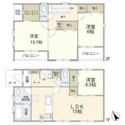 名古屋市西区の間取り画像