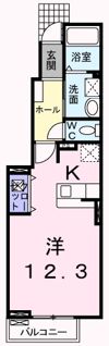 マーカスBの間取り画像