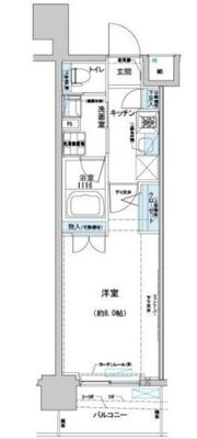 プレディアンスフォート磯子マキシヴの間取り画像