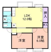 ローズアベニューの間取り画像