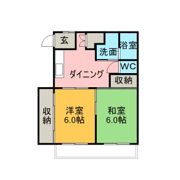 嶋本マンションの間取り画像