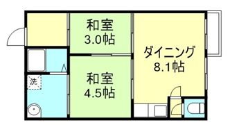 湊マンションの間取り画像