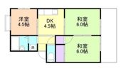 プレジール市小路の間取り画像