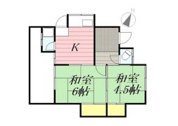 光進ハイツ長屋の間取り画像