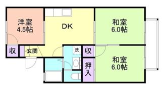 セジュール井辺の間取り画像