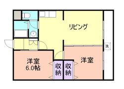 ローパス三葛の間取り画像
