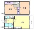 カーサミタニの間取り画像