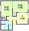 ビューラー広﨑Ⅱの間取り画像