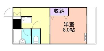 ブルーハイツ塩屋の間取り画像