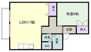 セジュールのざき C棟の間取り画像