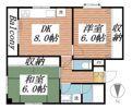 森本マンションの間取り画像