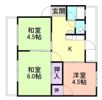 増田マンションB棟の間取り画像