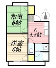 セイワハイツⅠの間取り画像