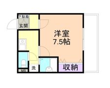 メゾン紀三井寺Ⅰの間取り画像