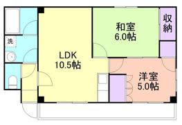 下川マンションの間取り画像