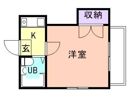 レオパレス西浜第2の間取り画像