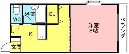 ブルーハイツ塩屋の間取り画像