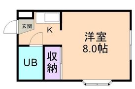 コーポホワイト砂山の間取り画像