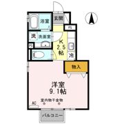 アベニュー川尻 Bの間取り画像