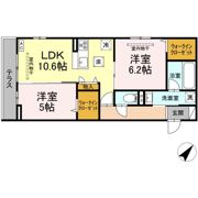 レヴリ広野の間取り画像