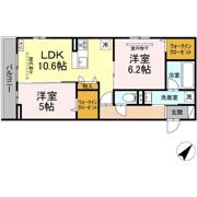 レヴリ広野の間取り画像