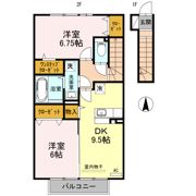ジュネス一本木 B棟の間取り画像