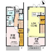 ワイズ・パレット直江の間取り画像
