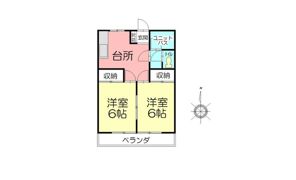 萩本コーポCの間取り画像