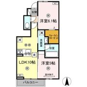 パーク・ボヌール D棟の間取り画像