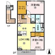 パーク・ボヌール D棟の間取り画像