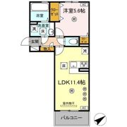 (仮称)D-ROOM八代市西片町18PJの間取り画像